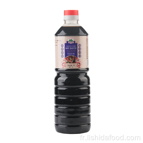 1 litre de sauce de soja noire moins salée